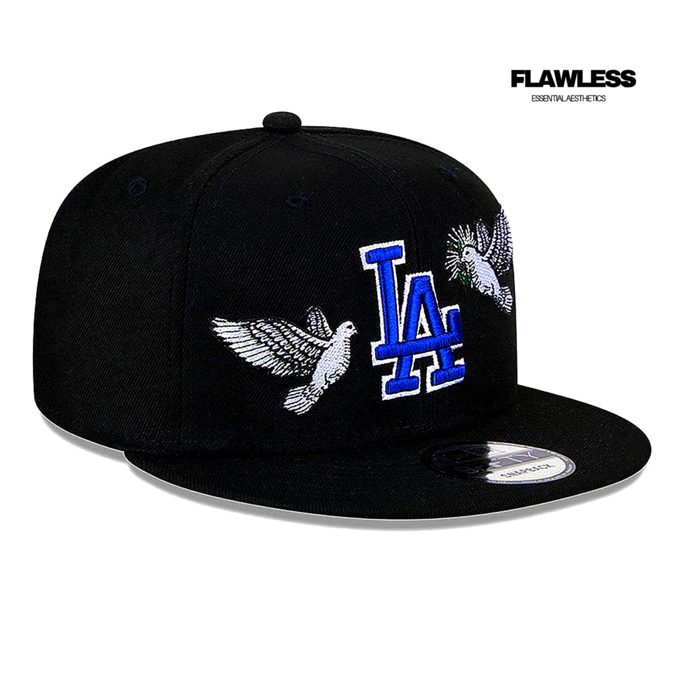 Black LA Yankees Green Bottom Peace New Era 9FIFTY Snapback