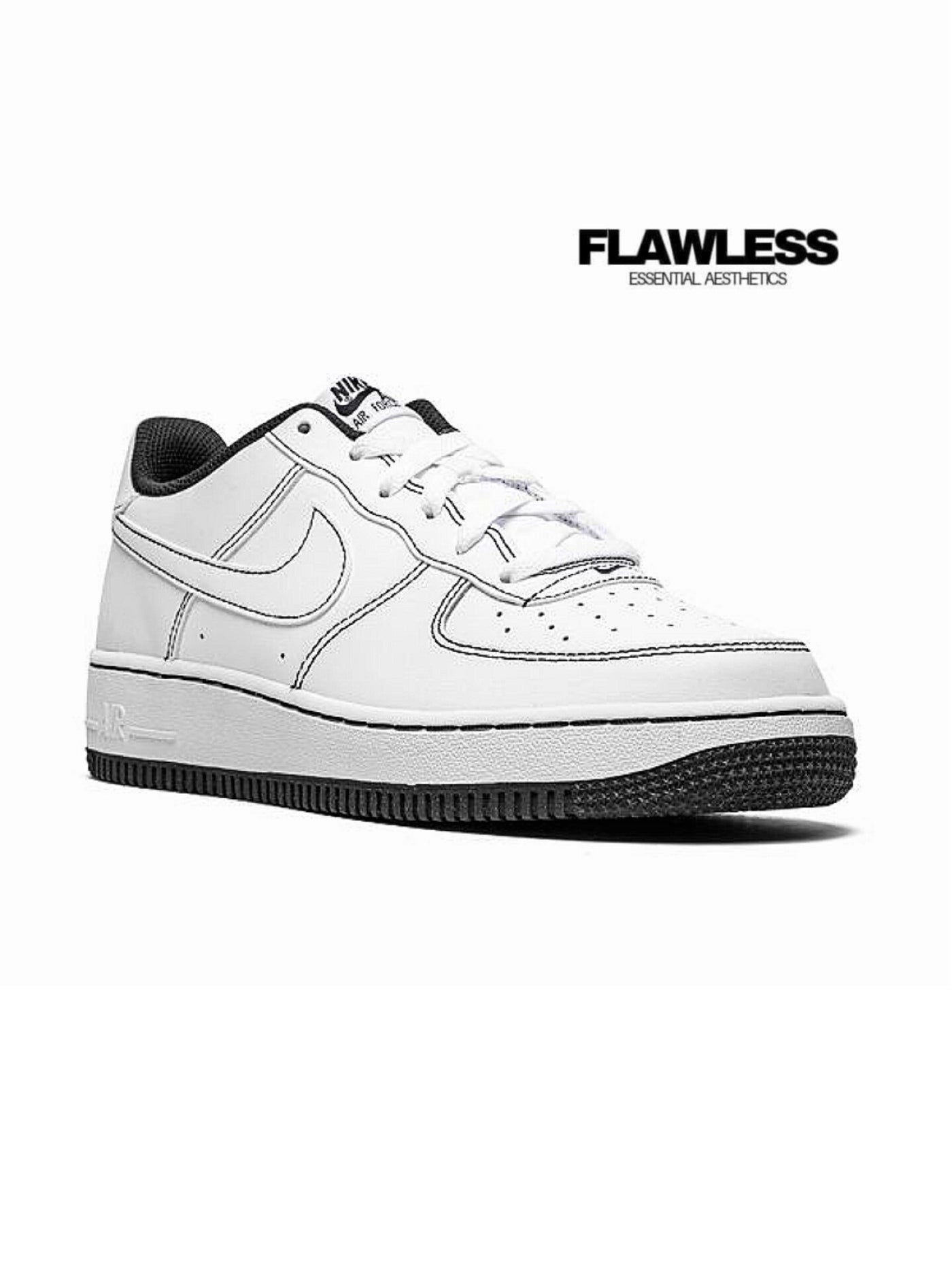 Nike Air Force 1 Low '07 "Contrast Stitching - White/Black"